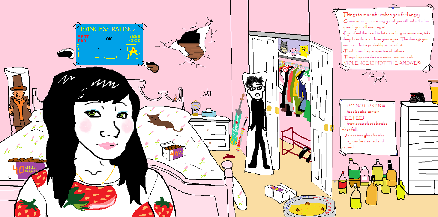 Stacey the Female Wojak - Expression 3